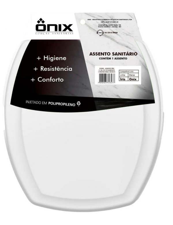 ASSENTO IRIS BRANCO ONIX