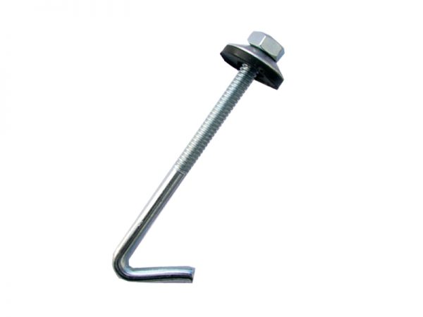 GANCHO 1/4" ZINC.COMPL.85X15/20 P/TELH TRAPEZ