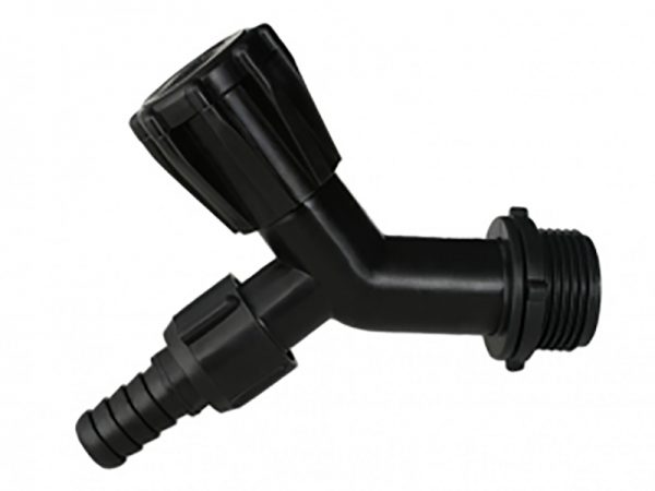 TORNEIRA PRETA JARDIM 1/2X3/4 PLAST 1002/1411