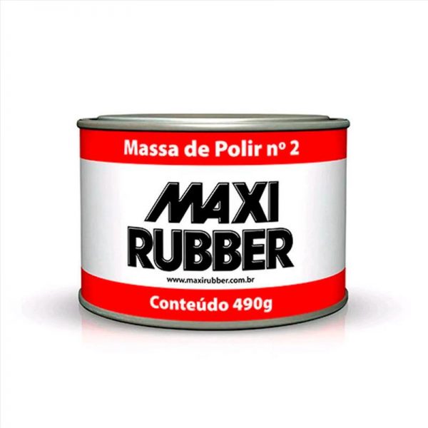 MASSA POLIR N2 490G MAXI RUBBER