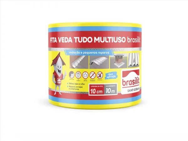 FITA MULTIUSO 0.10X10M BRASILIT