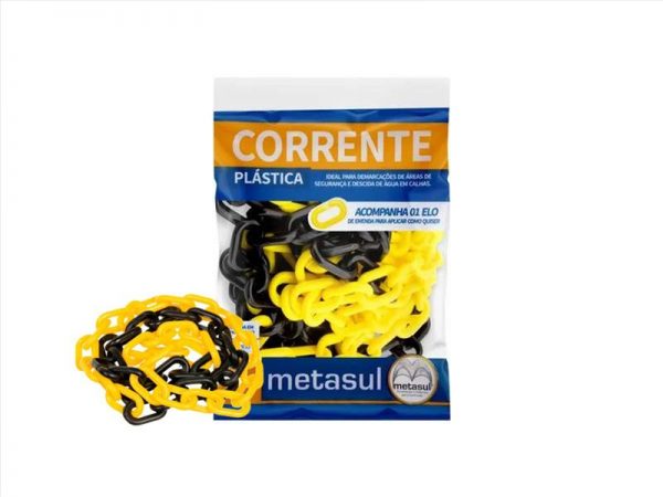 CORRENTE AMAR/PTO PLAST 6MM METASUL C/10M