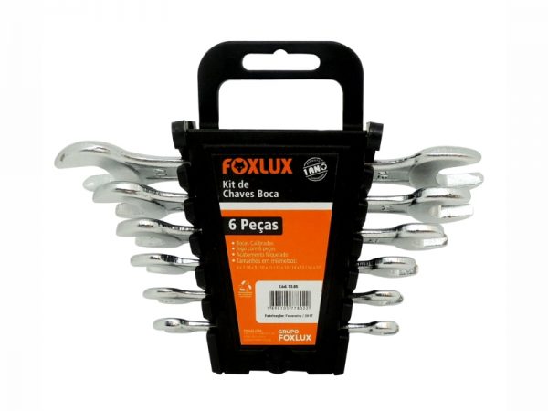 KIT CHAVE FIXA/BOCA 6PC FOXLUX 5305
