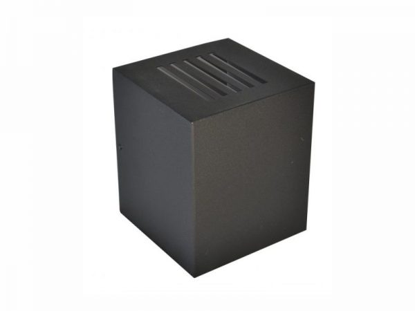 ARANDELA ACO 10X10X12CM PRETO RIOPRELUS 6207