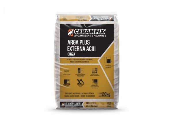 ARGAMASSA CERAMFIX PLUS AC3 CZ 20KG