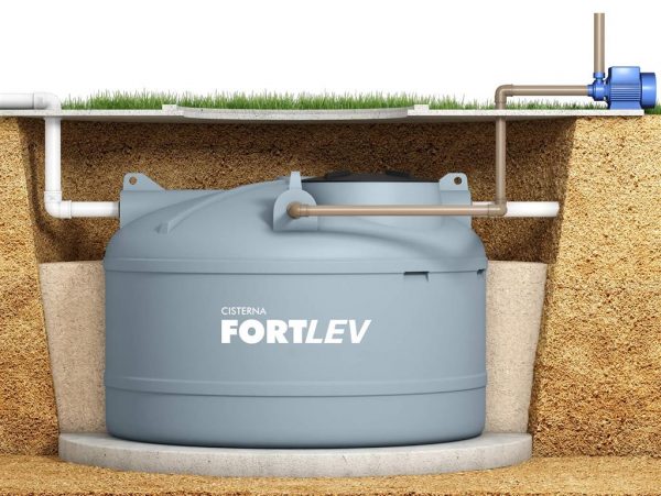 CISTERNA PE 3000L FORTLEV