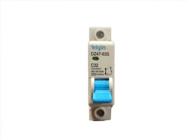 DISJUNTOR ELGIN DIN UNIPOLAR 1X32A 1032