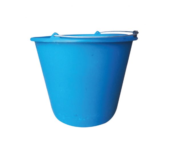 BALDE PLAST REFORCADO 12L AZUL GERPLAST 1218