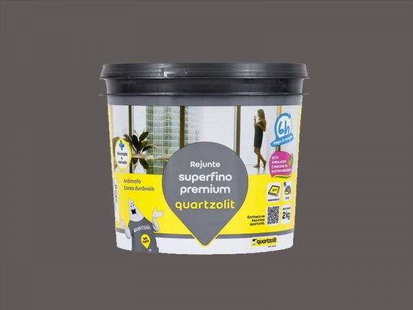 REJUNTE SUPERFINO QUARTZOLIT PRETO ONIX PT2KG