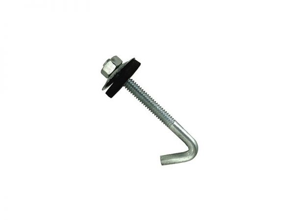 GANCHO 1/4 ZINC.COMP. 65X15/20 P/TELHA ONDULA