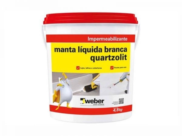 QUARTZOLIT MANTA LIQUIDA BRANCA 4.5KG