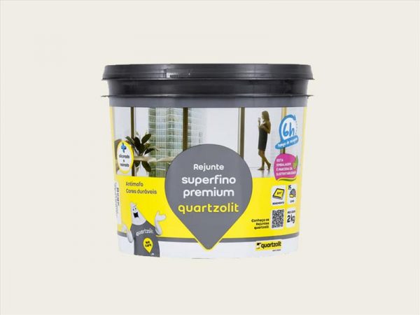 REJUNTE SUPERFINO QUARTZOLIT BRANCO PT 2KG