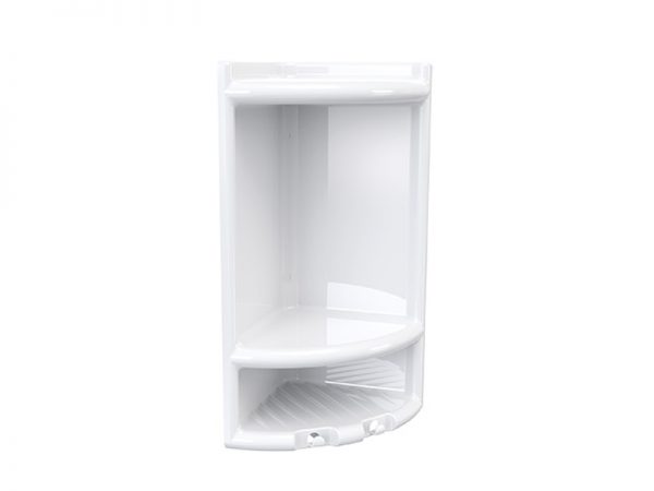 PORTA SHAMPOO BRANCA CANTO HERC 4010