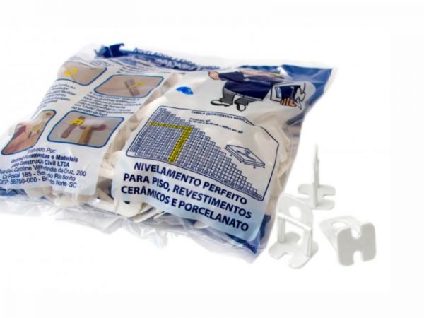 NIVELADOR BASE PISO 3MM BRANCO GERPLAST