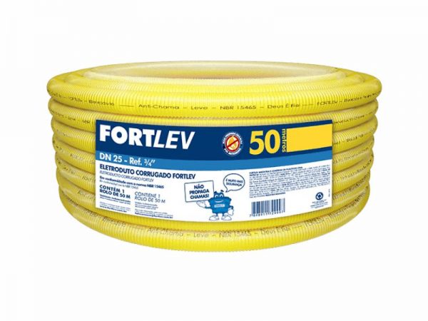 MANGUEIRA CORR 20MM 50M AMAR ANTI CHAMA FORTLEV