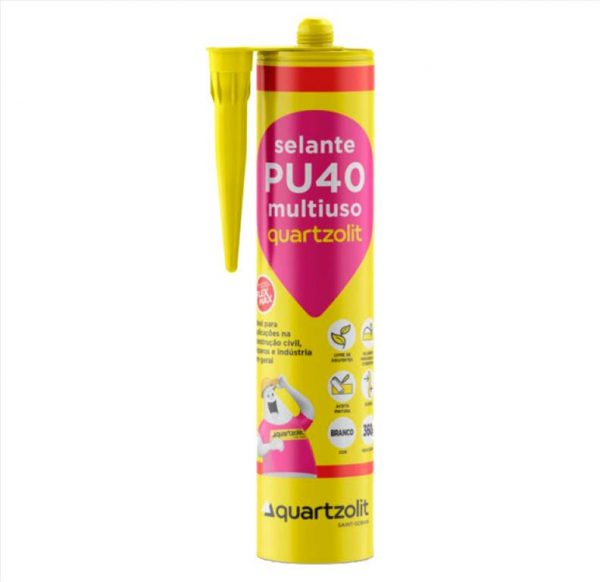 SILICONE PU40 CINZA 360GR QUARTZOLIT