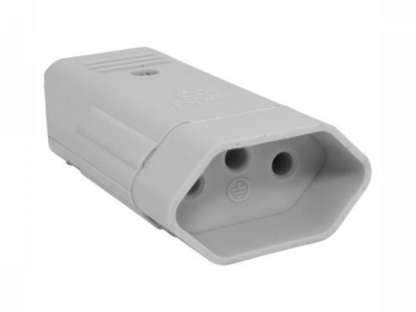 PLUGUE FEMEA 2P+T 10A BR MECTRONIC 39174