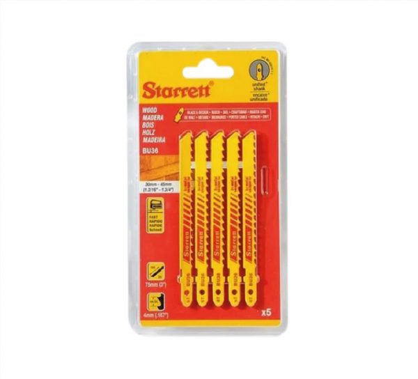 SERRA TICO TICO 75MM STARRET 5PC BU36