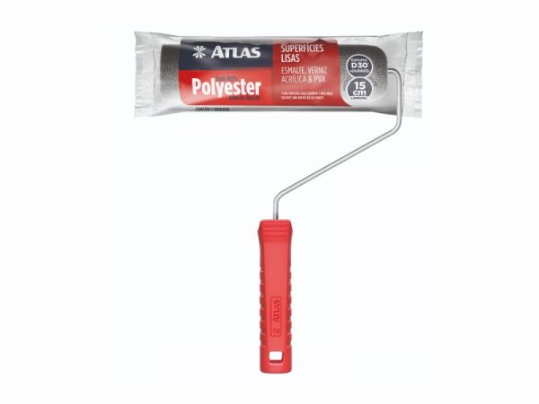 ROLO ESPUMA CINZA 15CM ATLAS 406/15
