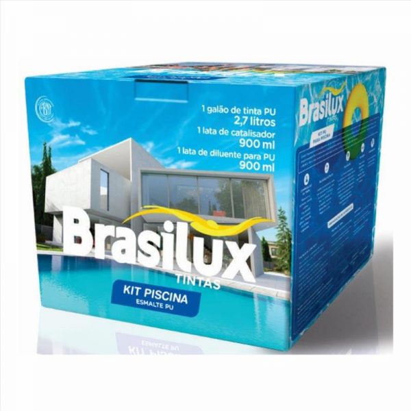 BRASILUX KIT PU AZUL PISCINA KT 150343048