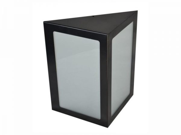 ARANDELA ACO 13X13X20CM PRETO RIOPRELUS 6212-204/22