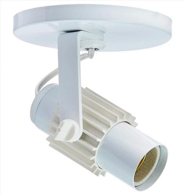 SPOT SIMPLES  ALETADO 1XE27 BRANCO OPL 3257