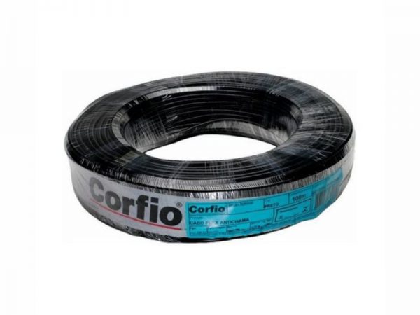 CABO PP FLEXIVEL HEPR 1KV 3X4.0MM PRETO