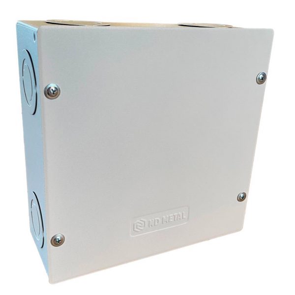 CAIXA PASSAGEM METAL SOBREPOR 20X20 ND METAL