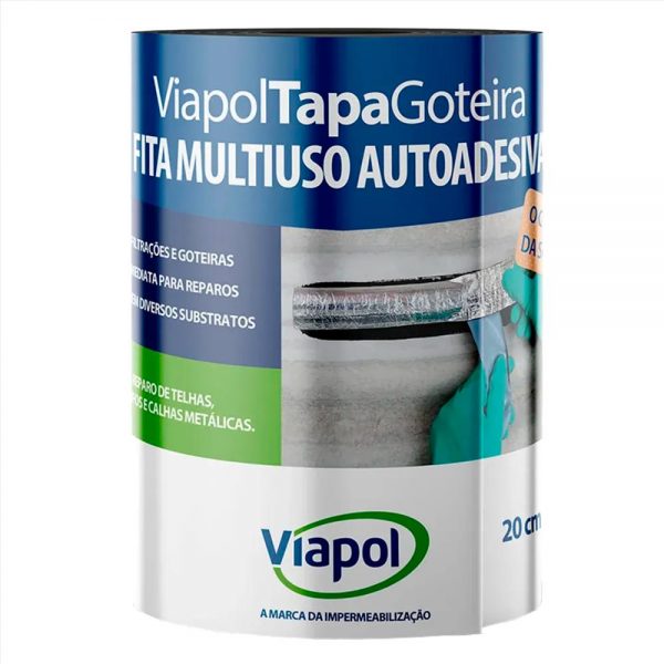 FITA MULTIUSO TAPA GOTEIRA SLEEVE 20CM VIAPOL