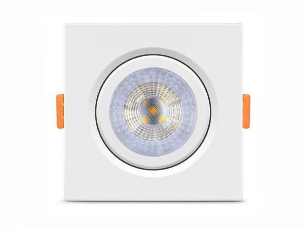 SPOT LED QUADRADO 5W 3000K ELGIN