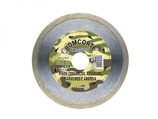 DISCO DIAMANT LISO 4.1/2" COMBAT BCORTE 1204
