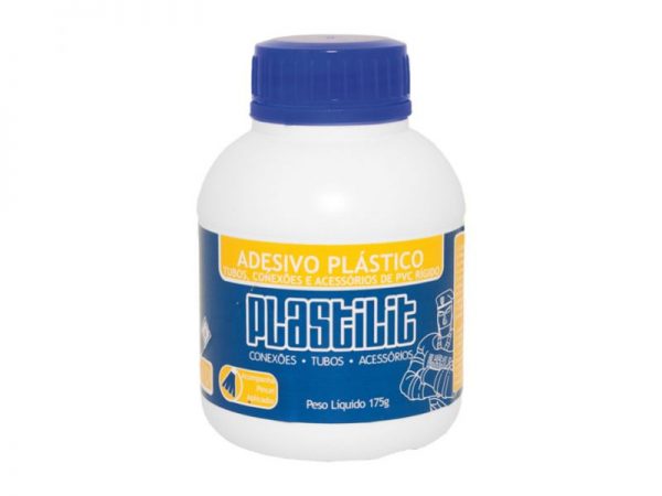 ADESIVO PVC 175 GR C/PINCEL PLASTILI 25004004