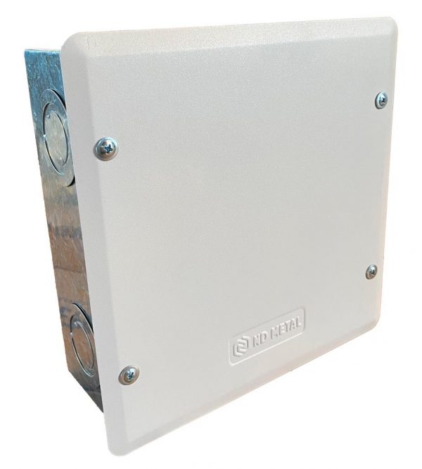 CAIXA PASSAGEM METAL EMBUTIR 20X20 ND METAL