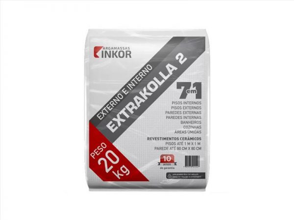 ARGAMASSA INKOR EXTERNA EXTRAKOLLA AC2 CZ 20K
