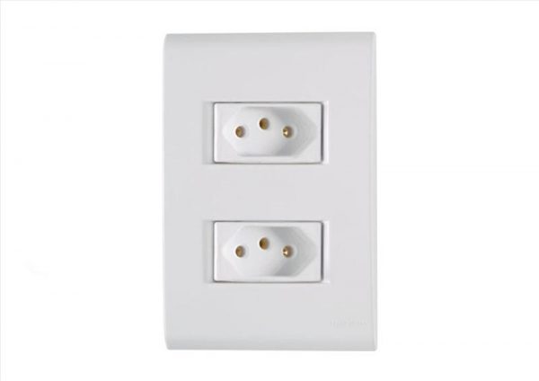 TOMADA DUPLA 2P+T 10A 4X2 LIZ TRAMONTINA 57170/265