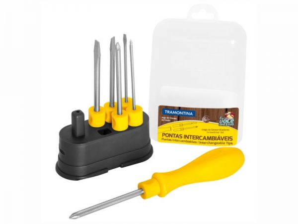 KIT CHAVE FENDA 6PC TRAMONTINA 41110/506