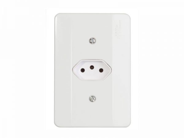 TOMADA 2P+T 20A 4X2 BR MECTRONIC 39617