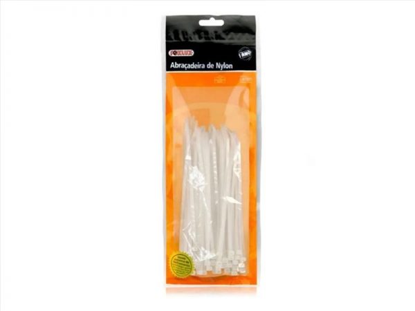 ABRACADEIRA NYLON 4,8X200MM BR FOXLUX 1807