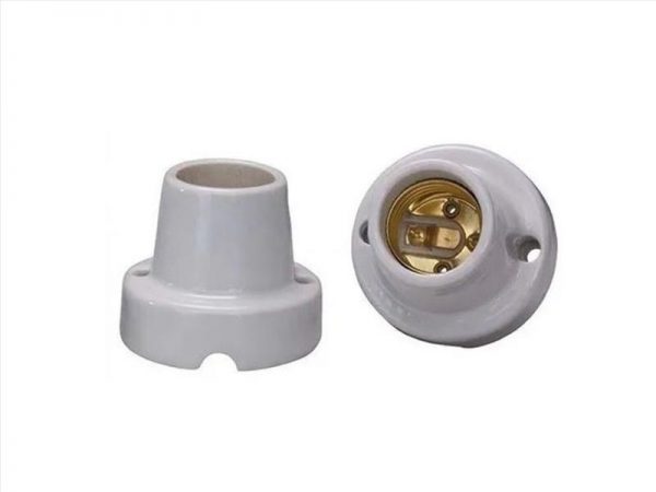 SOQUETE PORCELANA FOXLUX P/TETO E27 FX06 4006