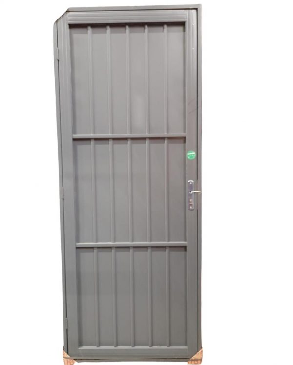 PORTA CANELADA 85X2.15 ESQ HB ACO FORTE P1491 - Imagem 2