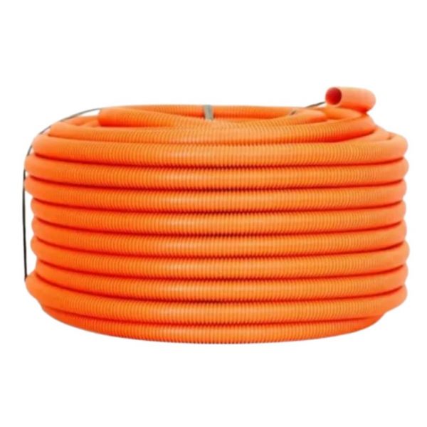 MANGUEIRA CORR 25MM 50M LARANJA PLASTIBRAS