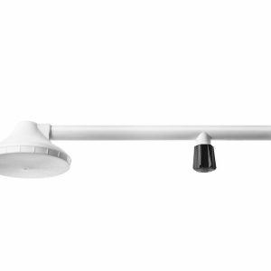 CHUVEIRO C/BRACO C/REG 1/2 30CM BRANCO 2320
