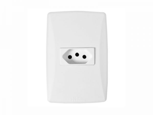 TOMADA 2P+T 20A 4X2 HORIZ PETRA MEC 39028