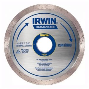 DISCO DIAMANT LISO 4.1/2 IRWIN IW13891