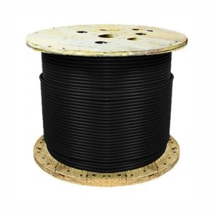 BOBINA CABO FLEXIVEL 750V PRETO 6.00MM C/500M