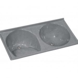 TANQUE SINT DUPLO 124X62 CINZA AJ RORATO
