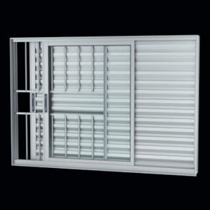 VENEZIANA ALUM BRANCO 3F C/GDE 150X100 VITRALFER 1139.4