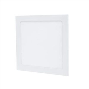 PLAFON LED EMBUTIR QUADRADO SLIM 18W 6.5K ECONOMAX KIAN 12762
