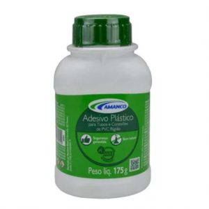 ADESIVO PVC 175 GR C/PINCEL AMANCO 90061