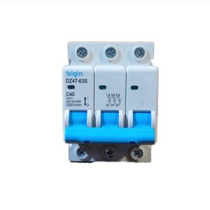 DISJUNTOR ELGIN DIN TRIPOLAR 3X40A 3040